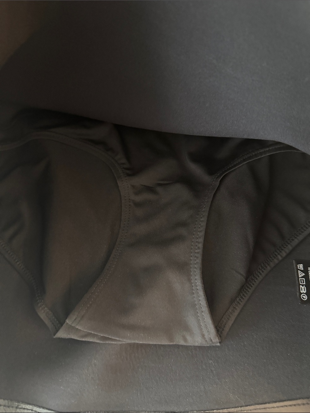 Aritzia Black Faux Leather Mini Skirt - Picture 5 of 5